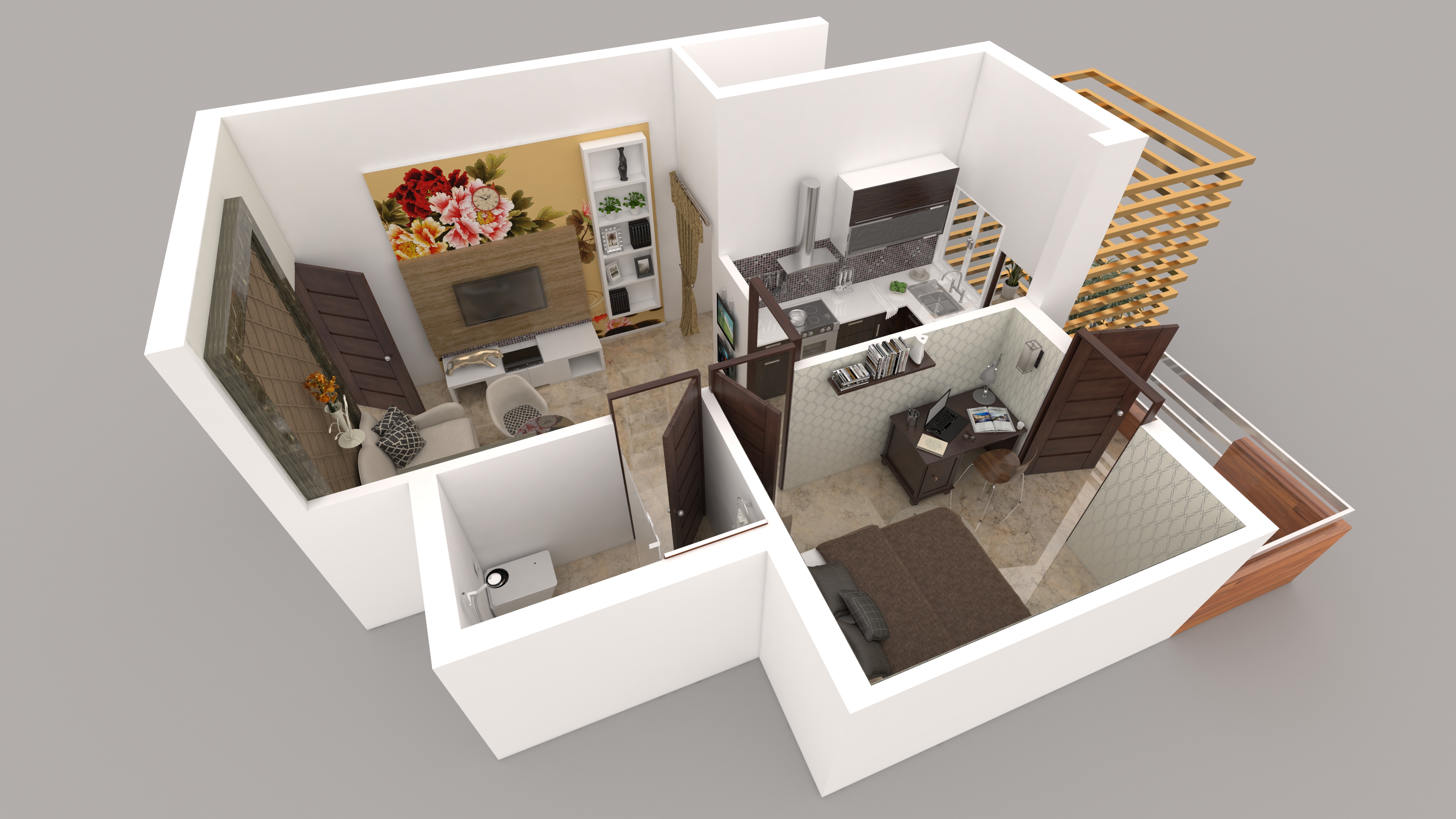 Riddhi Siddhi Apartments 2 Room Set